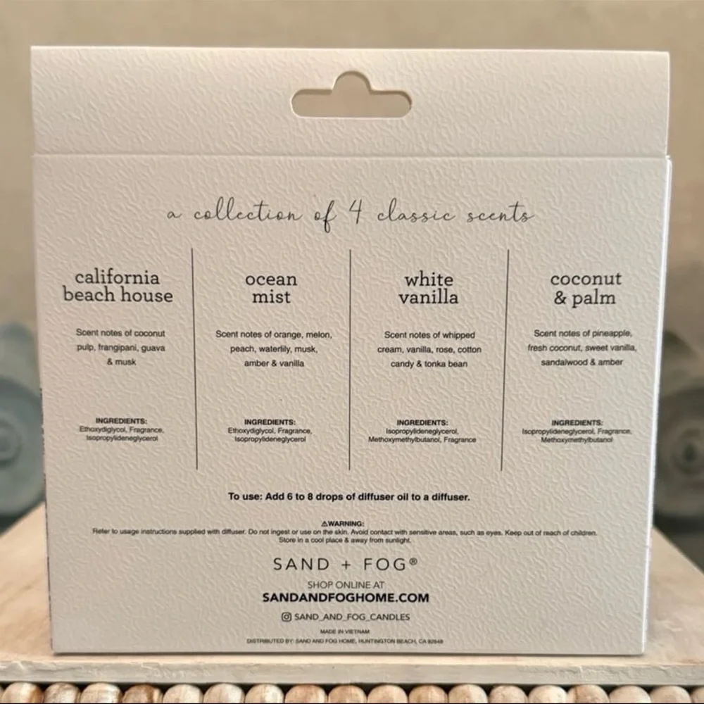 ⚡️Sand + Fog Fragrance Diffuser Oils